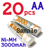 ULTRACELL Ni-MH PO 3000mAh 1.2V [dr@QO{