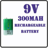 Ni-MH 300mAh p^9V 006P [dr